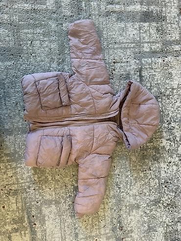 розовое: Детская зимняя куртка ZARA - Бренд: ZARA - Размер: 12–18 месяцев — 1