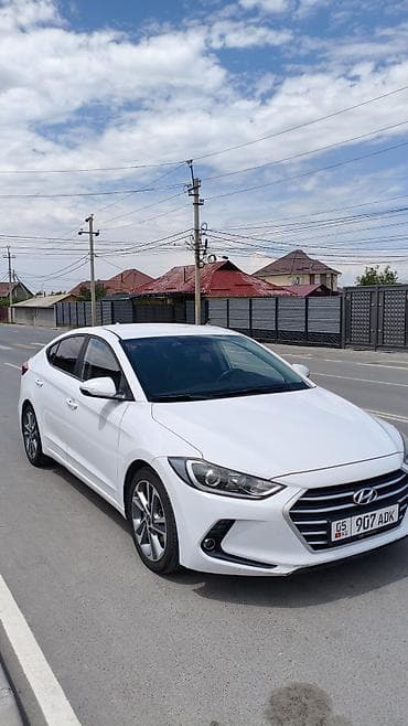 Транспорт: Hyundai Avante: 2018 г., 1.6 л, Автомат, Бензин, Седан — 3
