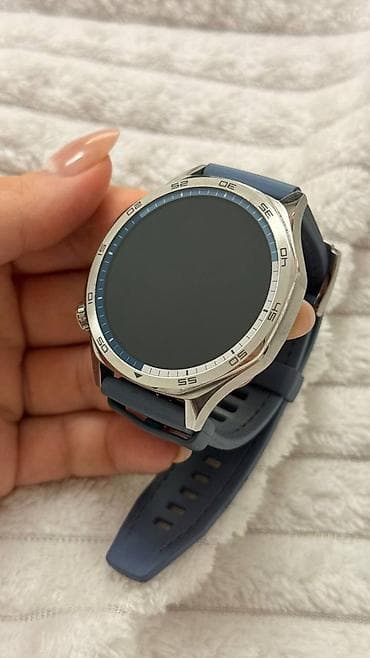 телевизор с вай фай: Смарт-часы HUAWEI (серебристый корпус, синий ремешок) - Классический — 4