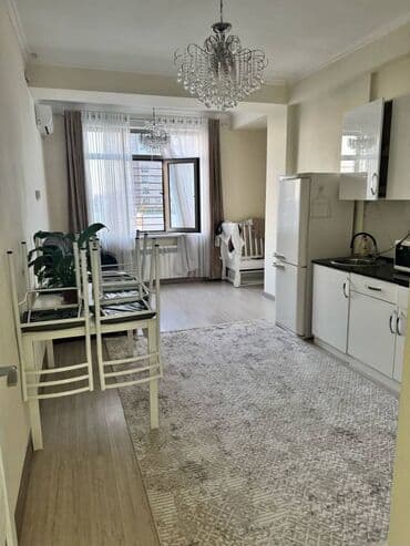 купить 2 х ком квартиру в 7 мкр: 2 комнаты, 64 м², Элитка, 7 этаж, Евроремонт — 1