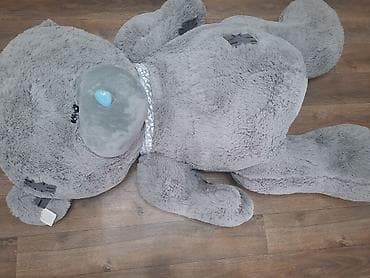 кастюм мишка: Большие плюшевые медведи - Серый мишка Тедди XXL: очень крупный — 4