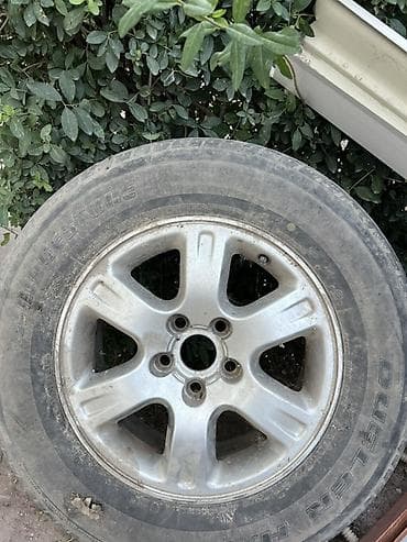 Шины и диски: Колесо в сборе: литой диск + шина Bridgestone Dueler H/T 687 — 2
