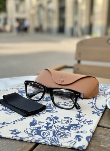 райия: Ray ban meta 👓 Очки стильные, оригинальные, прозрачные линзы — 1
