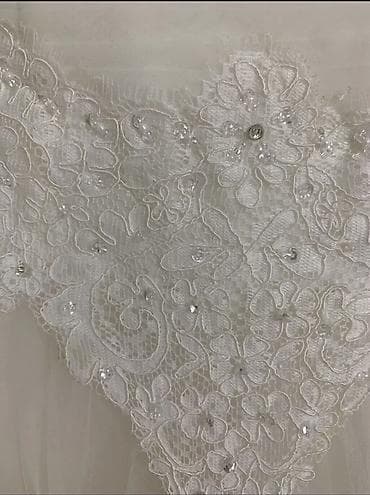 Үлпөт көйнөгү, 2XL, Прованс стиль, Ичи көрүнүп турган жеңдер, Ичиги менен, Шифон, А-силуэт, Пайеткалар, Гүлдүү элементтер, Гүлдүү торчо, Колдонулган — 7