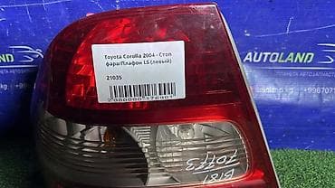 corolla e120: Задний левый стоп-сигнал Toyota 2004 г., Б/у, Оригинал, Япония — 4