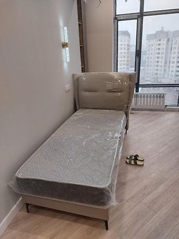 Кровати: Односпальная кровать с матрасом 90×200 самавизов куплен за 30.000 чек — 3