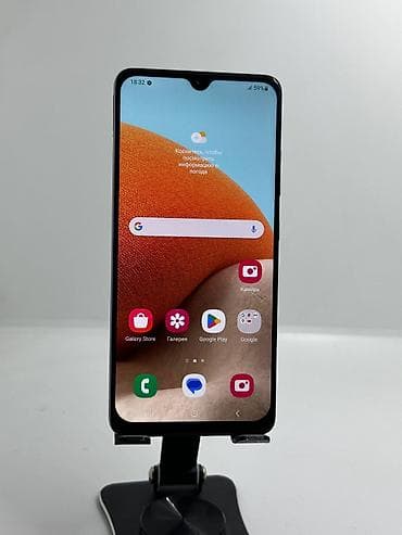 android 2din: Samsung Galaxy A32, Б/у, 128 ГБ, цвет - Голубой, 2 SIM — 6