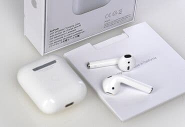 куплю левый наушник airpods: Вкладыши, Apple, Новый, Беспроводные (Bluetooth), Классические — 2