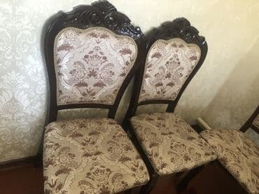 столик и стулья для пикника: Кухонный стол и стул — 2