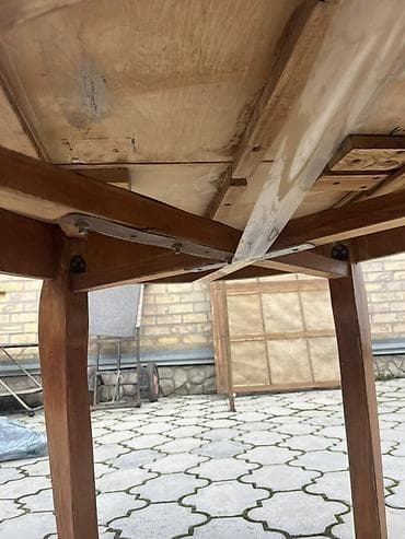 стол трансформер ош: Стол трансформер Другое назначение, Раскладной стол, Длина, см: 100 см, цвет - Коричневый — 4