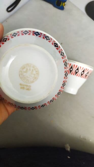 казаны менен: Разная посуда кофейный сервиз ваза — 4