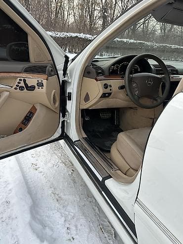 renault master: Mercedes-Benz S-class AMG: 2004 г., 5.5 л, Автомат, Бензин, Седан — 9