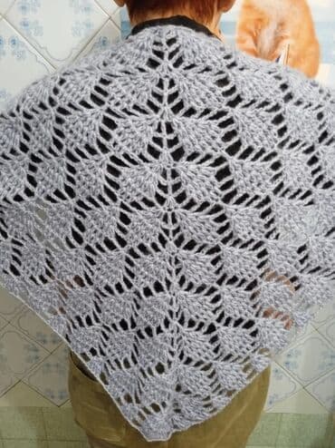 Теплый платок из турецкой ангоры,согреет в холода.Цвета at lalafo.kg Теплый платок из турецкой ангоры,согреет в холода.Цвета