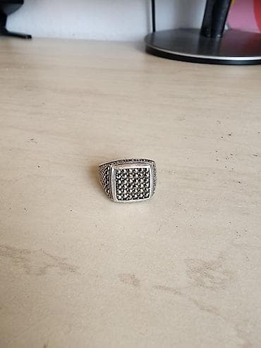 золотые мужские печатки: Кольцо, Печатка, Проба 925, Мужские — 1