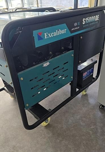 2 t: Дизельный генератор Excalibur S15000DE - Тип: дизельный, воздушное — 4