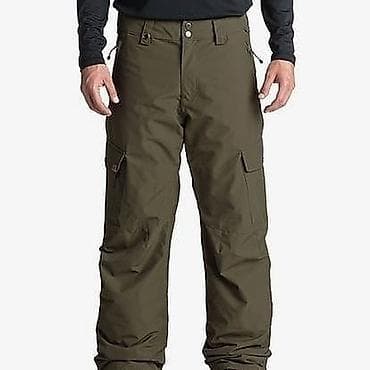 quicksilver пальто мужское: Штаны сноубордические QUIKSILVER Porter Black Бренд: QUIKSILVER — 2