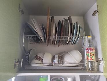 Кухонный гарнитур, цвет - Зеленый, Металл