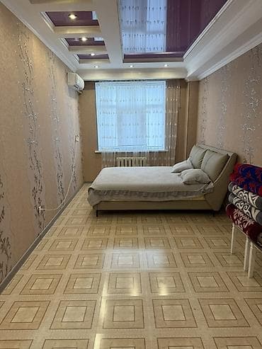 квартира сдаю кара жыгач: 2 комнаты, 82 м², Элитка, 7 этаж, Дизайнерский ремонт — 1