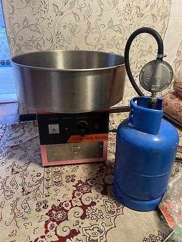 шекер резка: Аппарат для приготовления сахарной ваты + газовый баллон с редуктором — 2