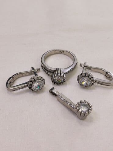 набор пандора: Серебряный Комплект классика Серебро 925 пробы Есть доставка по — 6