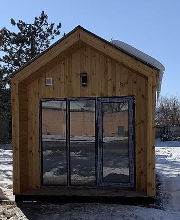 домик деревянные: Коттедж, 18 м², 1 комната, Собственник, Евроремонт — 1