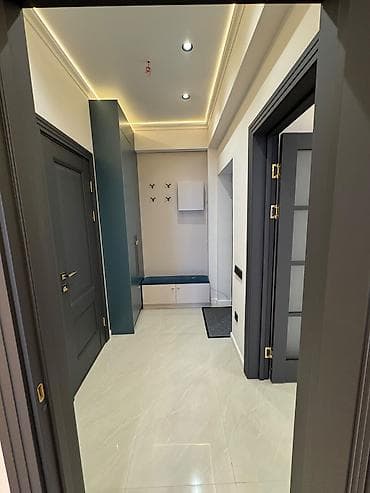 Батирлер: 1 бөлмө, 43 м², Асанбай мкр Элитка, 7 кабат, Евро оңдоо — 3