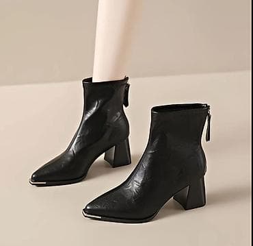 Ковролин: Батинкелер, 39, Fashion, Жаңы, түсү - Кара — 5