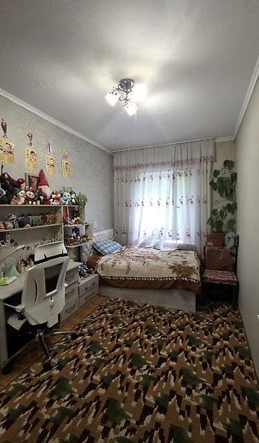 3 комнаты, 64 м², Аламедин-1 мкр 105 серия, 2 этаж — 8