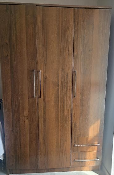 мебель в токмоке: Шифоньер, шкаф для одежды, Прямой, ЛДСП — 1
