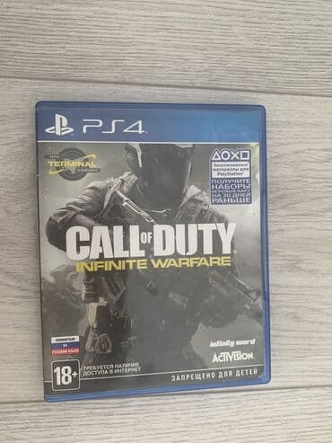 приставка для акнет: Продаю диск на Playstaytion 4-5 CALL OF DUTY INFINITE WARFARE ориг — 1