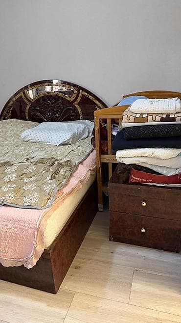 батинке койгуч: Продаю Б/У спальный гарнитур производства РОССИЯ .2 местный кровать — 7