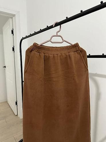 Толстовки, худи: Блузка и юбка (комплект) - Блузка: молочного цвета, свободный крой — 2