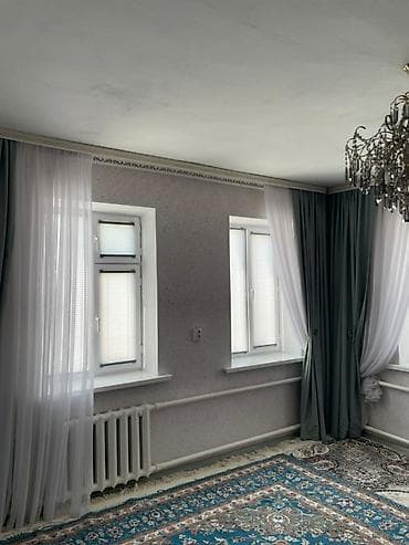 Комплект штор, С тюлем в комплекте, Готовое изделие, Для зала