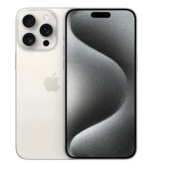 обменяю айфон: IPhone 15 Pro, Б/у, 256 ГБ, Белый, Коробка, Чехол, 100 % — 1