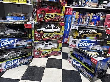 разное советское: Радиоуправляемые дрифт‑машины 1:10–1:12 серии START DRIFT / RETRO — 1