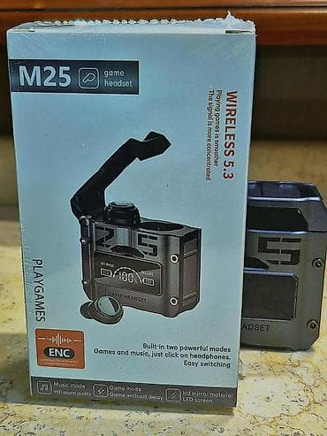 15 pro ma: Беспроводные игровые наушники M25 (Game Headset) - Беспроводная — 2