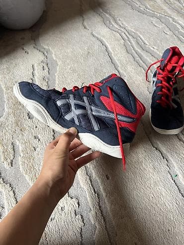 барцовки asics: Мужские кроссовки, 39, Asics, Б/у, цвет - Синий, Платная доставка, Самовывоз — 3