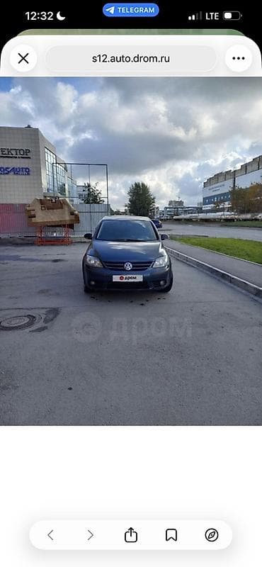 Унаа сатуу: Volkswagen Golf Plus: 2007 г., 1.6 л, Автомат, Бензин, Хетчбек — 1