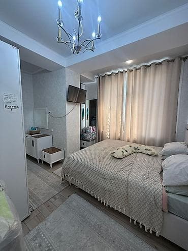 Квартиры: 3 комнаты, 86 м², Аламедин-1 мкр Элитка, 8 этаж, Евроремонт — 10