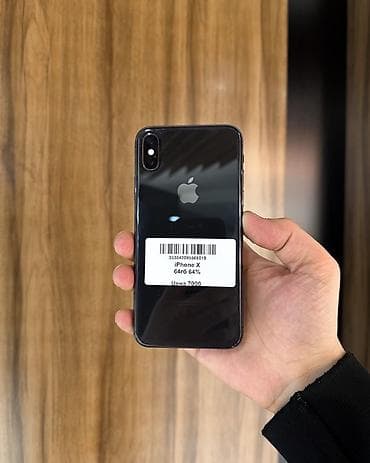 цум бишкек телефоны айфоны: IPhone X, Б/у, 64 ГБ, Черный, Защитное стекло, Чехол, 64 % — 1