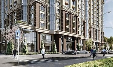 квартира агат: 1 комната, 57 м², Элитка, 14 этаж, Готовая ПСО (под самоотделку) — 3