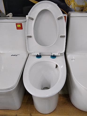 Унитазы и комплектующие: Унитаз-компакт GRACE с верхним бачком и двойной кнопкой слива — 2