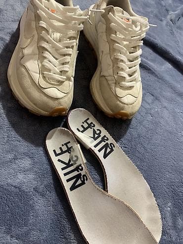 nike 44: Кроссовки, 42, 42.5, Nike, Б/у, цвет - Белый — 4