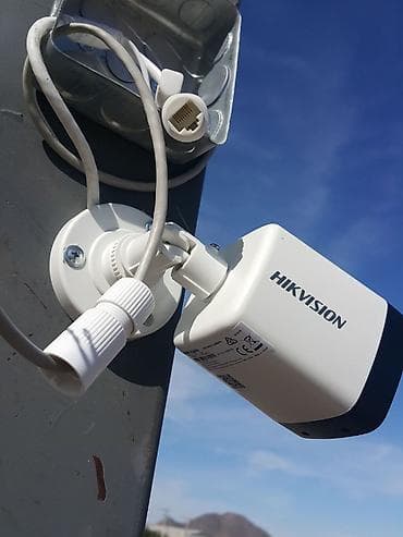 Видеонаблюдение: IP‑видеокамера Hikvision (уличная цилиндрическая) - Тип: IP‑камера — 1