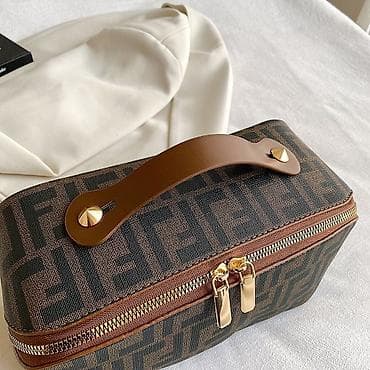 Косметичка, Материал: Комбинированный материал, Женские, Новый