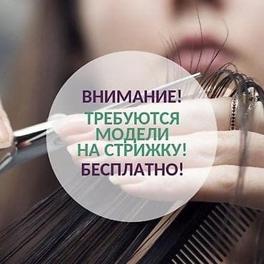 Ищем модели для стрижек — бесплатно. Предлагаются: - Женские и