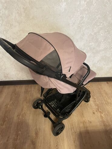 прогулочные коляски easygo virage: Коляска, цвет - Розовый, Б/у — 4