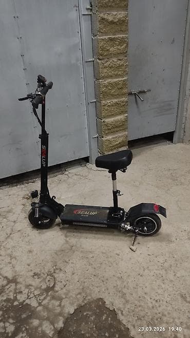 Велосипеддер: Электр самокат, Бөлүп төлөөсүз, Колдонулган — 2