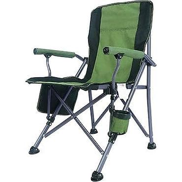 туристы: Походный складной стул, Новый, Другой материал, цвет - Зеленый — 2