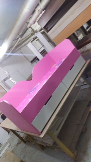 двухъярусные кровати для взрослых в бишкеке: Детская кровать в синем цвете для мальчиков и в розовом цвете для — 7